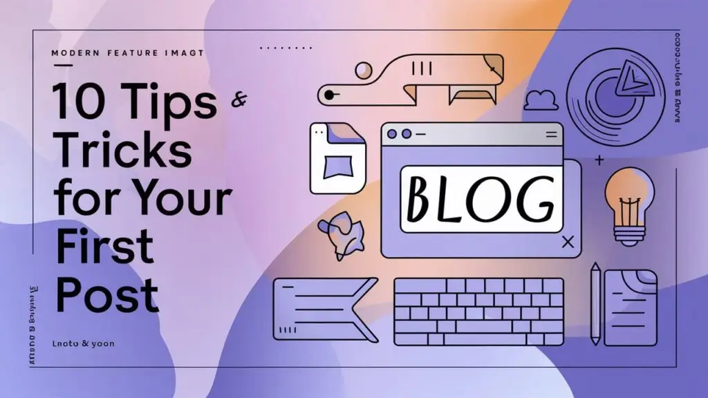 first blog post tips