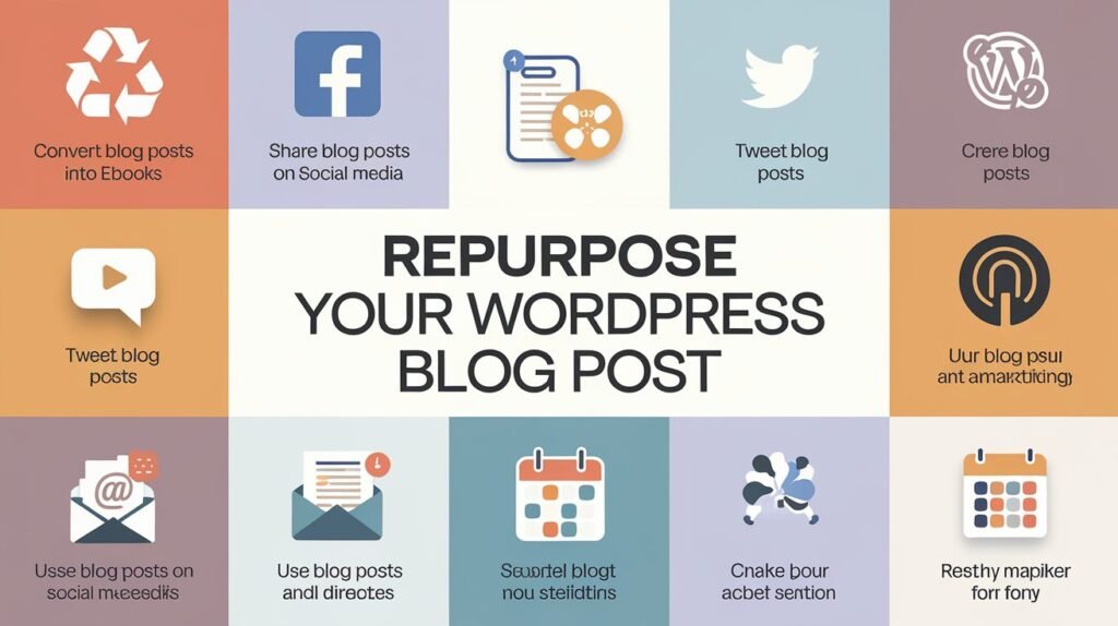 Infographic, Repurpose Your WordPress Blog Posts